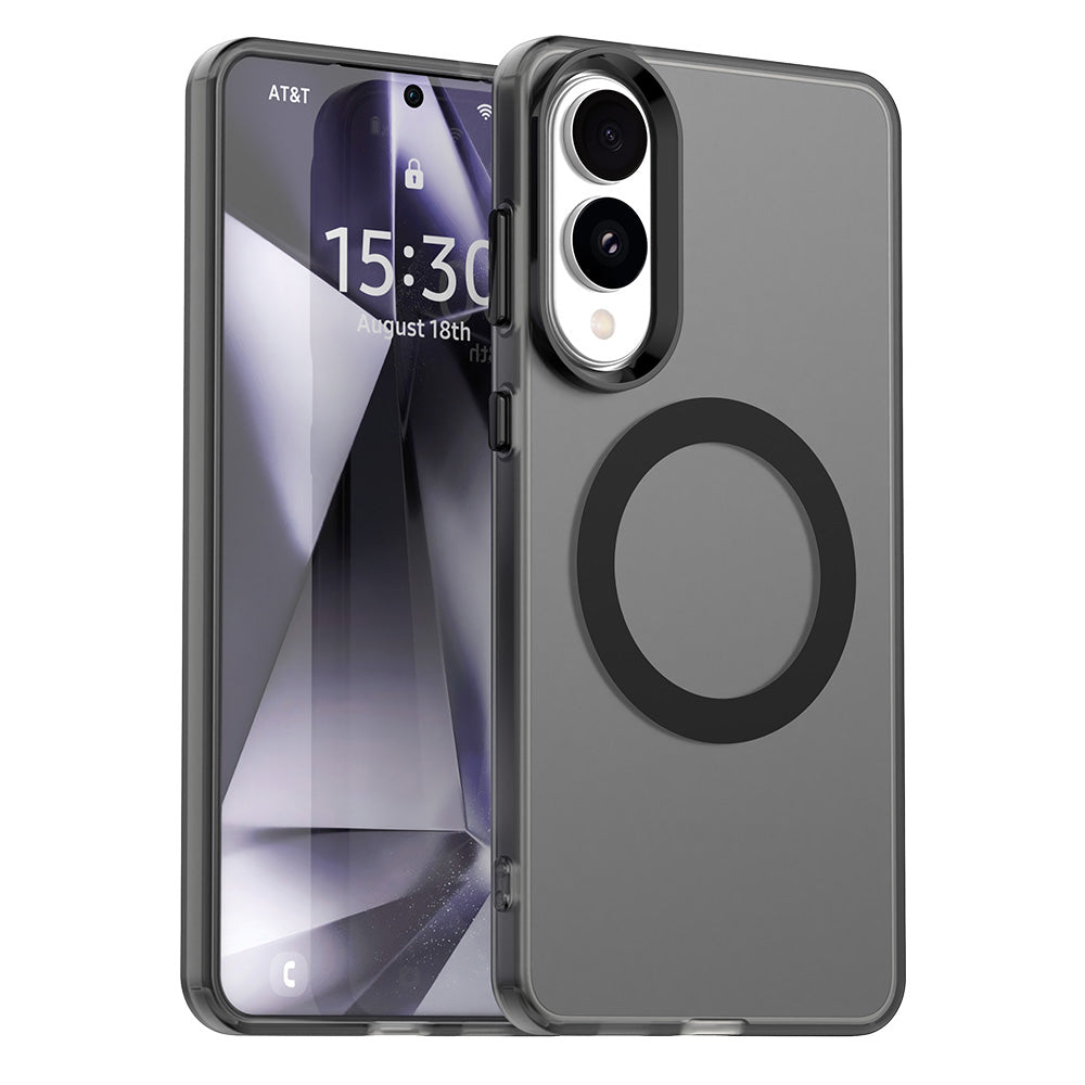 MagSafe-kuori Samsung Galaxy S25 Edge S937:lle, Techsuit, CandyCase, Musta