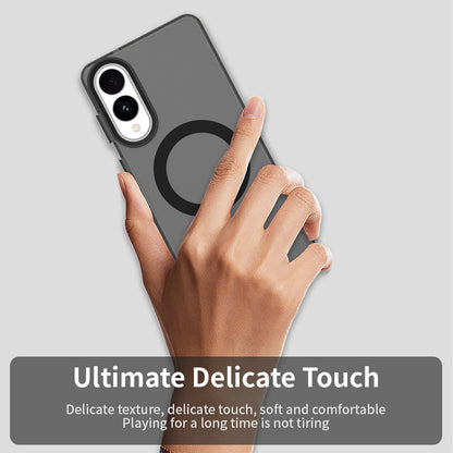 MagSafe-kuori Samsung Galaxy S25 Edge S937:lle, Techsuit, CandyCase, Musta
