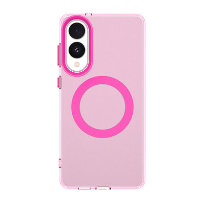 MagSafe-kuori Samsung Galaxy S25 Edge S937:lle, Techsuit, CandyCase, Vaaleanpunainen