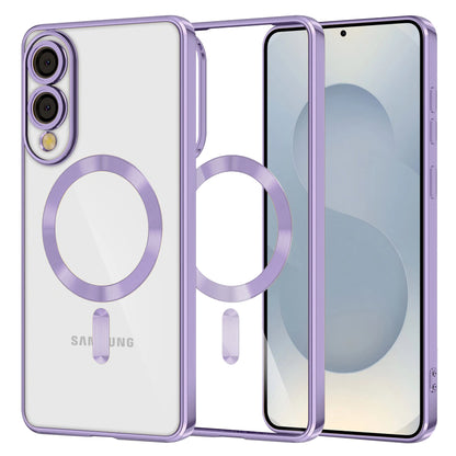 MagSafe-kuori Samsung Galaxy S25 Edge S937:lle, Techsuit, Luxury Crystal, Vaaleanvioletti