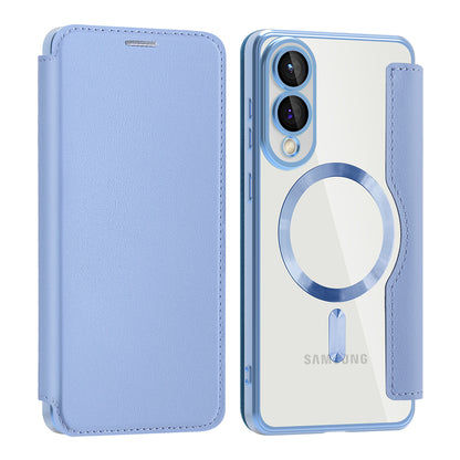 MagSafe-kuori Samsung Galaxy S25 Edge S937:lle, Techsuit, SmartMag Book, Sininen