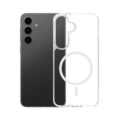 MagSafe Case for Samsung Galaxy S25 FE, 3MK, Armor MagCase, Transparent