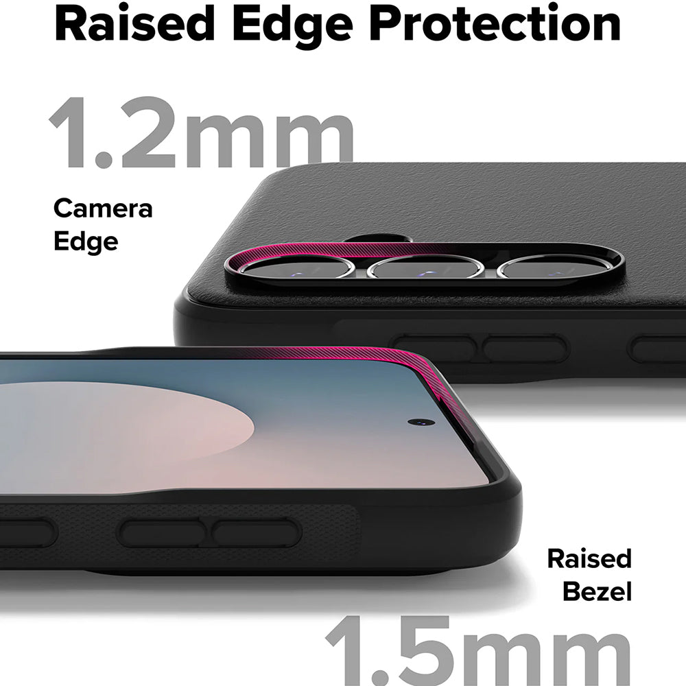 MagSafe-kuori Samsung Galaxy S25 FE:lle, Ringke, Onyx, Musta