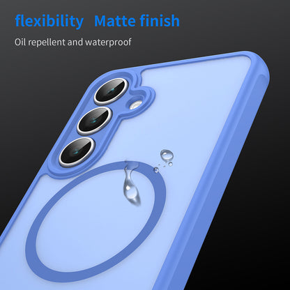 MagSafe-kuori Samsung Galaxy S25 FE:lle, Techsuit, HaloFrost II, Sininen