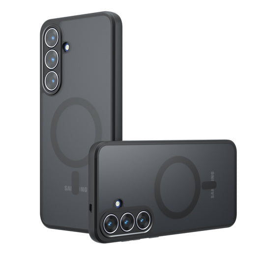 MagSafe-kotelo Samsung Galaxy S25 FE:lle, Techsuit, PureFrost, Satinoitu Musta