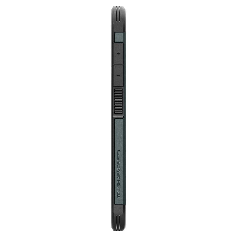 MagSafe-kotelo Samsung Galaxy S25+ S936:lle, Spigen, Tough Armor, Vihreä ACS08989