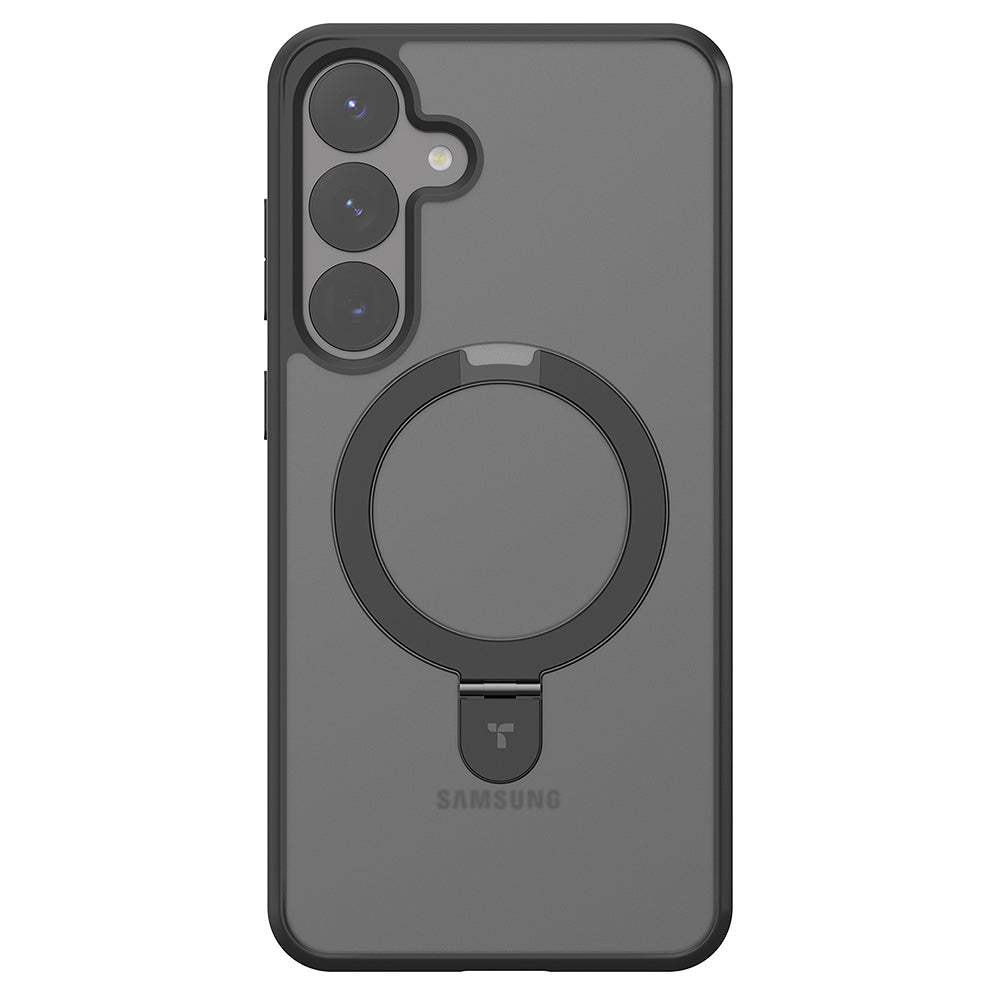 MagSafe-kotelo Samsung Galaxy S25+ S936:lle, Torras, Ostand, Musta