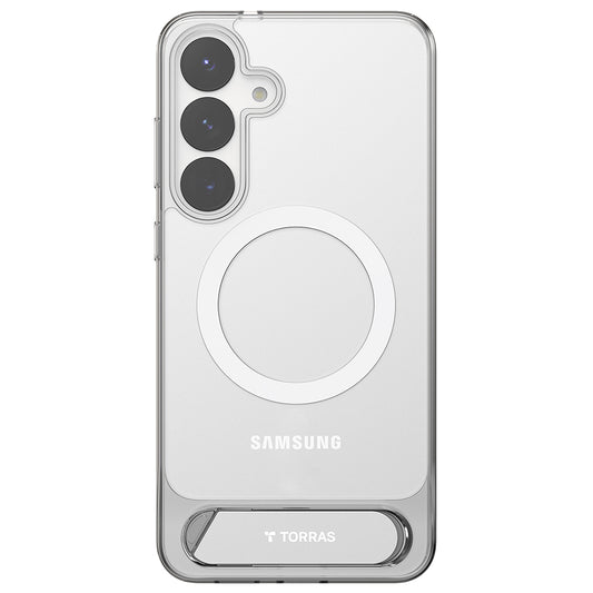 MagSafe-kotelo Samsung Galaxy S25+ S936:lle, Torras, Pstand, Läpinäkyvä