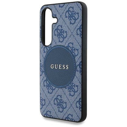 MagSafe-kotelo Samsung Galaxy S25 S931:lle, Guess, 4G Circle Classic Logo, Sininen