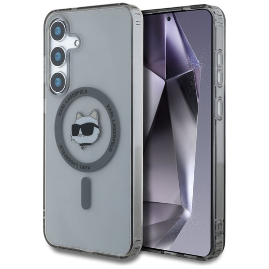 MagSafe-kotelo Samsung Galaxy S25 S931:lle, Karl Lagerfeld, IML Choupette's Head, Musta