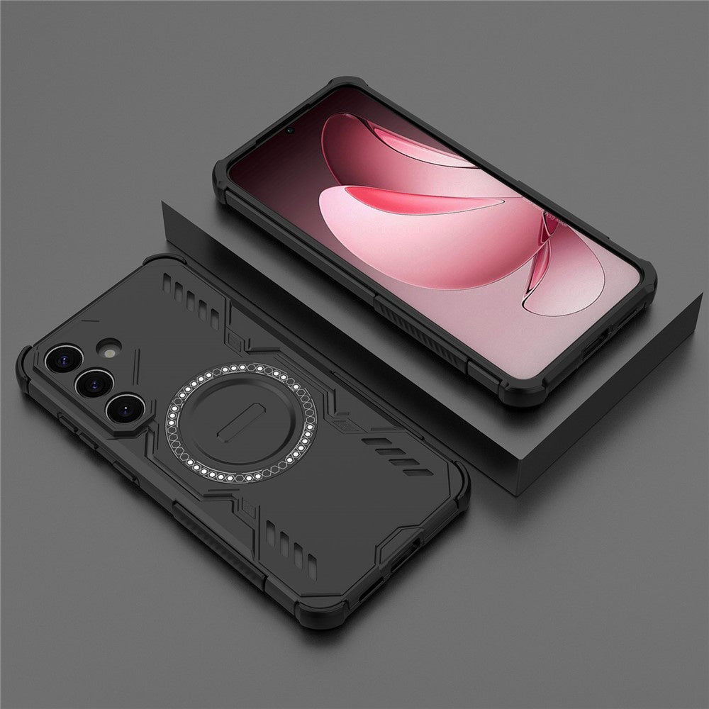 MagSafe Case for Samsung Galaxy S25 S931, Techsuit, ArmorMag, Black