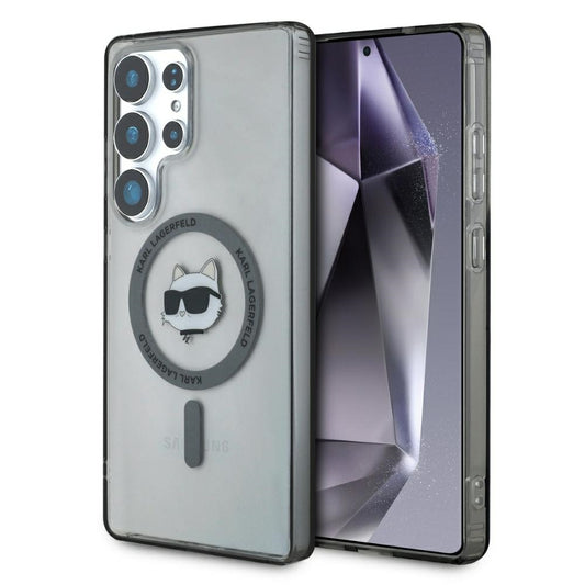 MagSafe-kotelo Samsung Galaxy S25 Ultra S938:lle, Karl Lagerfeld, IML Choupette's Head, Musta