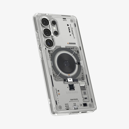 MagSafe Case for Samsung Galaxy S25 Ultra S938, Spigen, Ultra Hybrid Neo One, Transparent