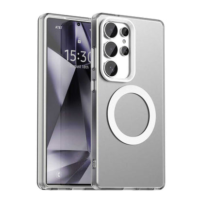 MagSafe Case for Samsung Galaxy S25 Ultra S938, Techsuit, CandyCase, White