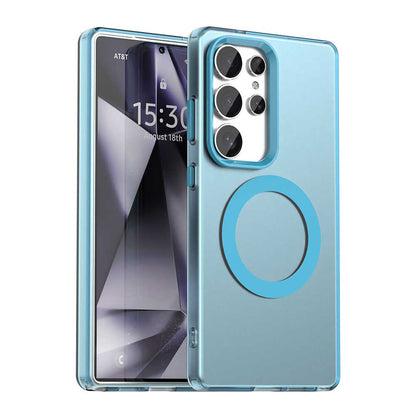 MagSafe-kuori Samsung Galaxy S25 Ultra S938:lle, Techsuit, CandyCase, Sininen