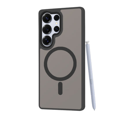 MagSafe-kotelo Samsung Galaxy S25 Ultra S938:lle, Techsuit, HaloFrost, Musta