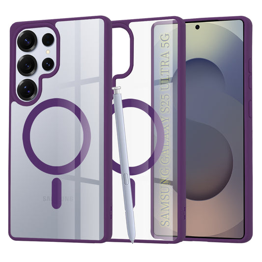 MagSafe-kuori Samsung Galaxy S25 Ultra S938:lle, Techsuit, Pro, Violetti