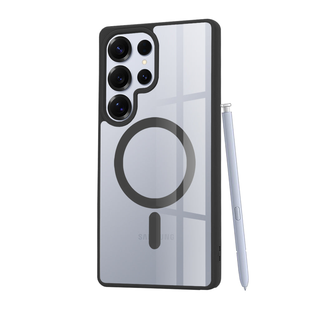 MagSafe-kuori Samsung Galaxy S25 Ultra S938:lle, Techsuit, Pro, Musta