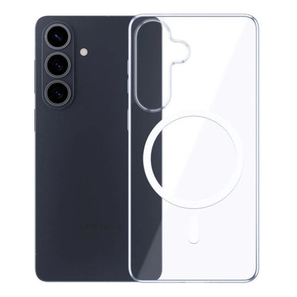 MagSafe-kotelo Samsung Galaxy S26:lle, 3MK, Clear MagCase, Läpinäkyvä