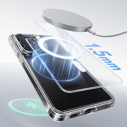 MagSafe Case for Samsung Galaxy S26 S942, ESR, Classic Hybrid Kickstand, Transparent