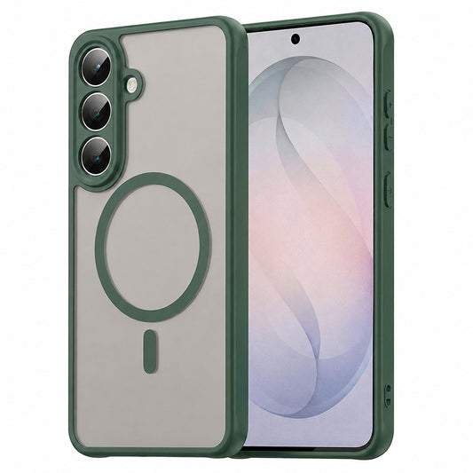 MagSafe-kuori Samsung Galaxy S26 FE S741:lle, Techsuit, HaloFrost II, Vihreä