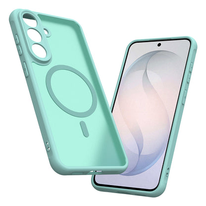 MagSafe-kuori Samsung Galaxy S26 FE S741:lle, Techsuit, HaloFrost II, Vaaleanvihreä