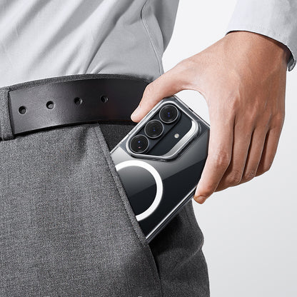 MagSafe-kotelo Samsung Galaxy S26 Plus -puhelimelle, ESR, Classic Hybrid Kickstand, Läpinäkyvä