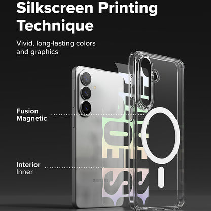 MagSafe Case for Samsung Galaxy S26 Plus, Ringke, Fusion Seoul, Transparent