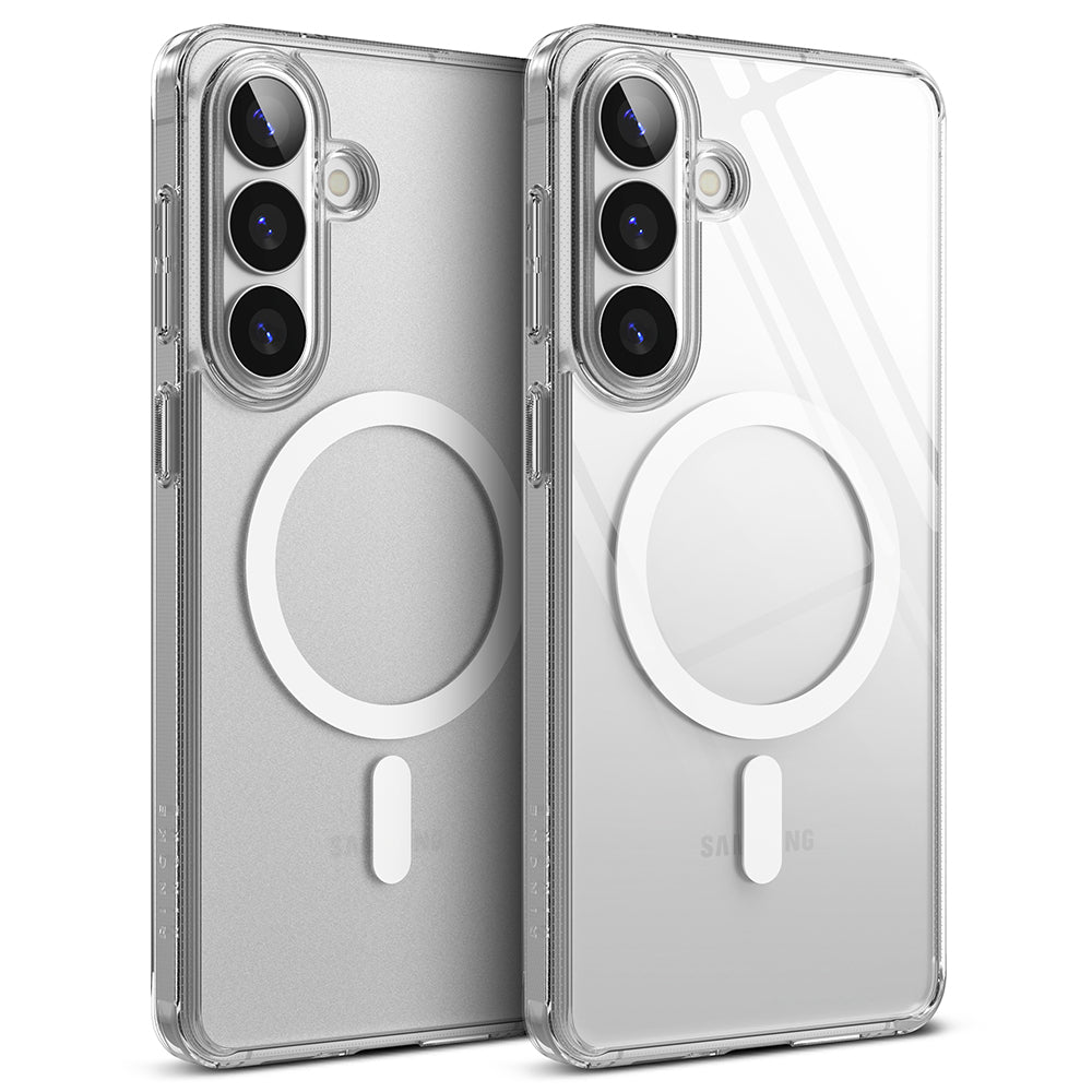 MagSafe-kotelo Samsung Galaxy S26 Plus -puhelimelle, Ringke, Fusion, Läpinäkyvä