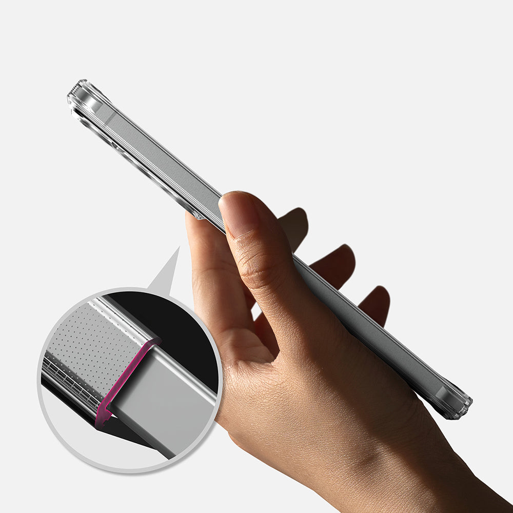 MagSafe-kotelo Samsung Galaxy S26 Plus -puhelimelle, Ringke, Fusion, Läpinäkyvä