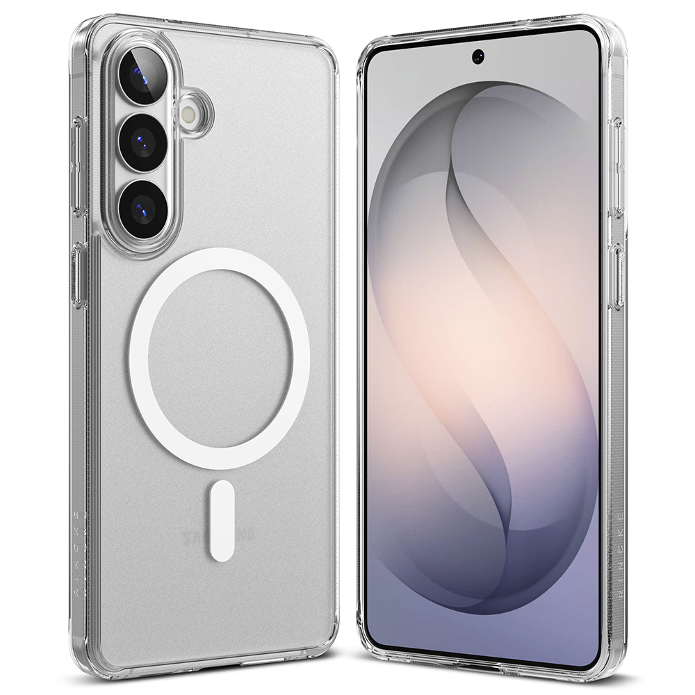 MagSafe-kotelo Samsung Galaxy S26 Plus -puhelimelle, Ringke, Fusion, Matta Läpinäkyvä