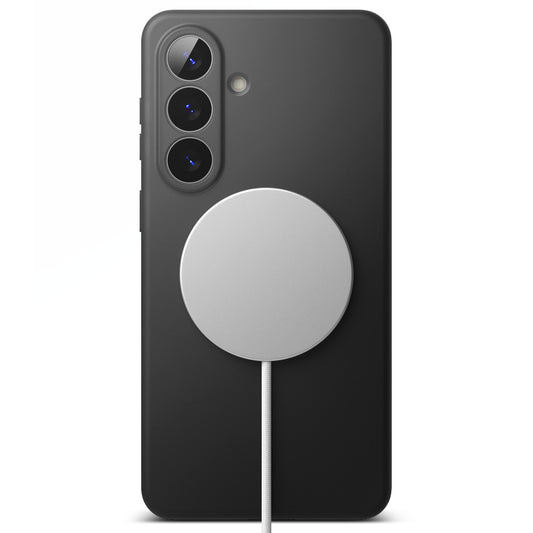 MagSafe-kotelo Samsung Galaxy S26 Plus -puhelimelle, Ringke, Silikoni, Musta