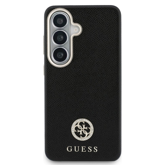 MagSafe-kotelo Samsung Galaxy S26 Plus S947:lle, Guess, Rhinestone Round Logo, Musta
