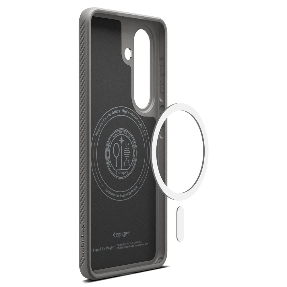 MagSafe-kotelo Samsung Galaxy S26 Plus S947:lle, Spigen, Liquid Air, Harmaa ACS10705