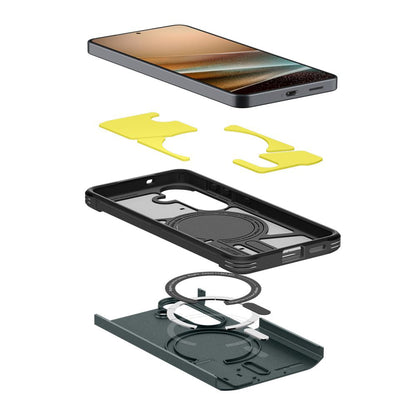 MagSafe-kotelo Samsung Galaxy S26 Plus S947:lle, Spigen, Tough Armor, Vihreä ACS10715