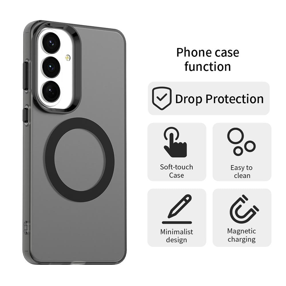 MagSafe-kotelo Samsung Galaxy S26 Plus S947:lle, Techsuit, CandyCase, Musta