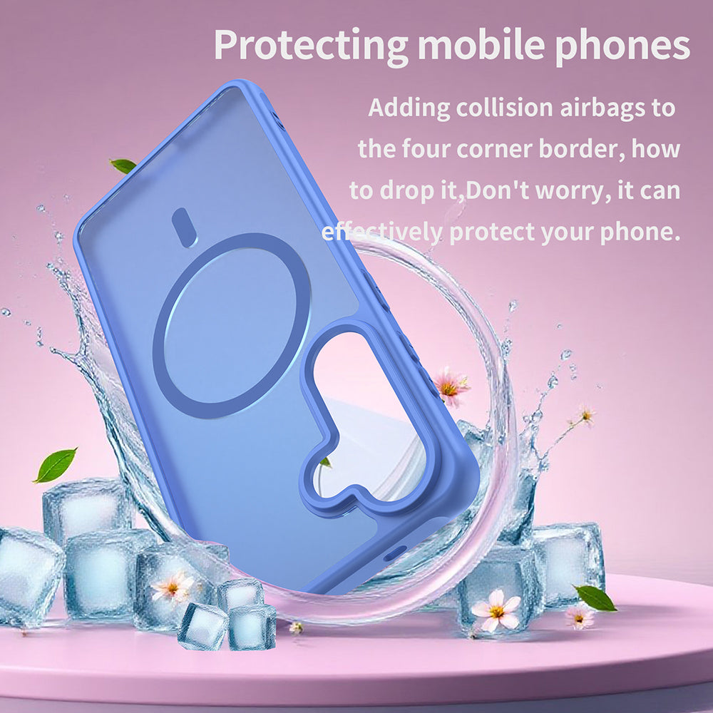 MagSafe-kotelo Samsung Galaxy S26 Plus -puhelimelle, Techsuit, HaloFrost II, Sininen