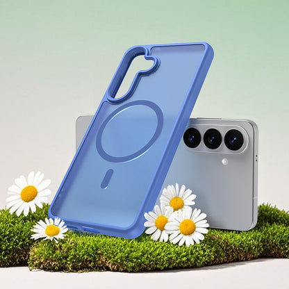 MagSafe-kotelo Samsung Galaxy S26 Plus -puhelimelle, Techsuit, HaloFrost II, Sininen