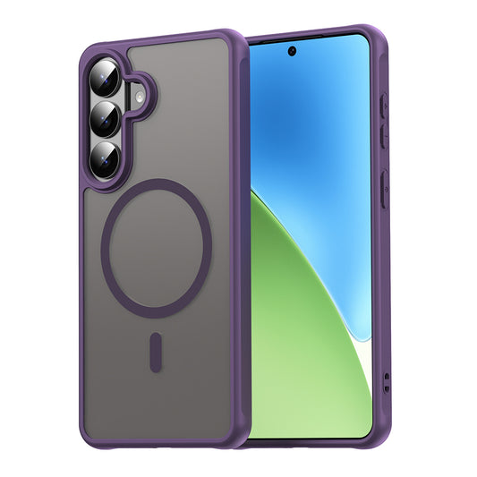 MagSafe-kotelo Samsung Galaxy S26 Plus -puhelimelle, Techsuit, HaloFrost II, Violetti