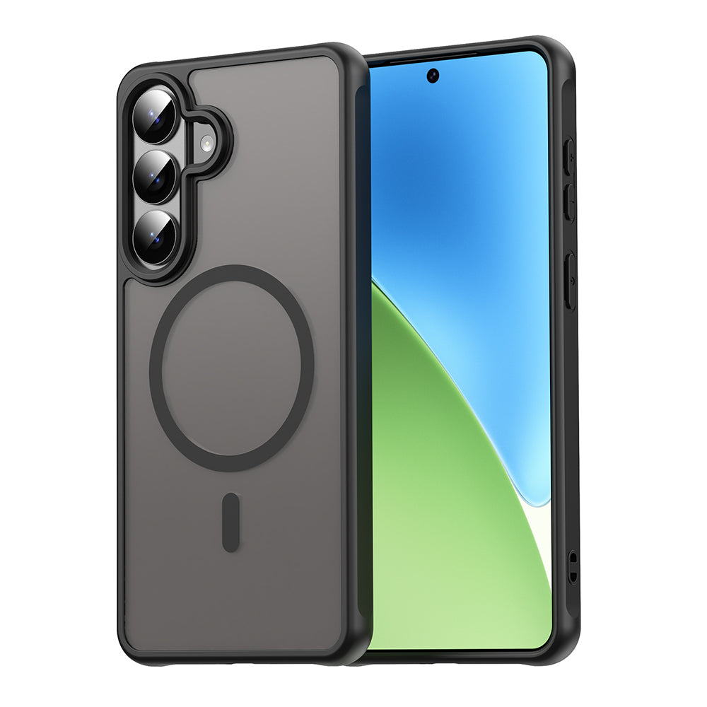 MagSafe Case for Samsung Galaxy S26 Plus, Techsuit, HaloFrost II, Black