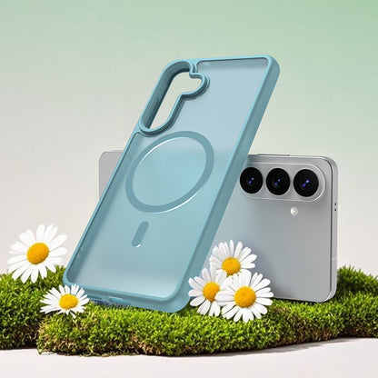 MagSafe-kotelo Samsung Galaxy S26 Plus -puhelimelle, Techsuit, HaloFrost II, Vaaleanvihreä