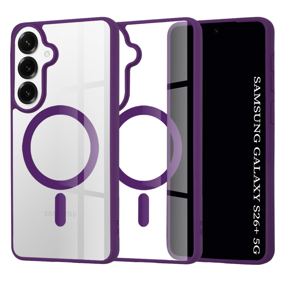 MagSafe Case for Samsung Galaxy S26 Plus, Techsuit, Pro, Purple