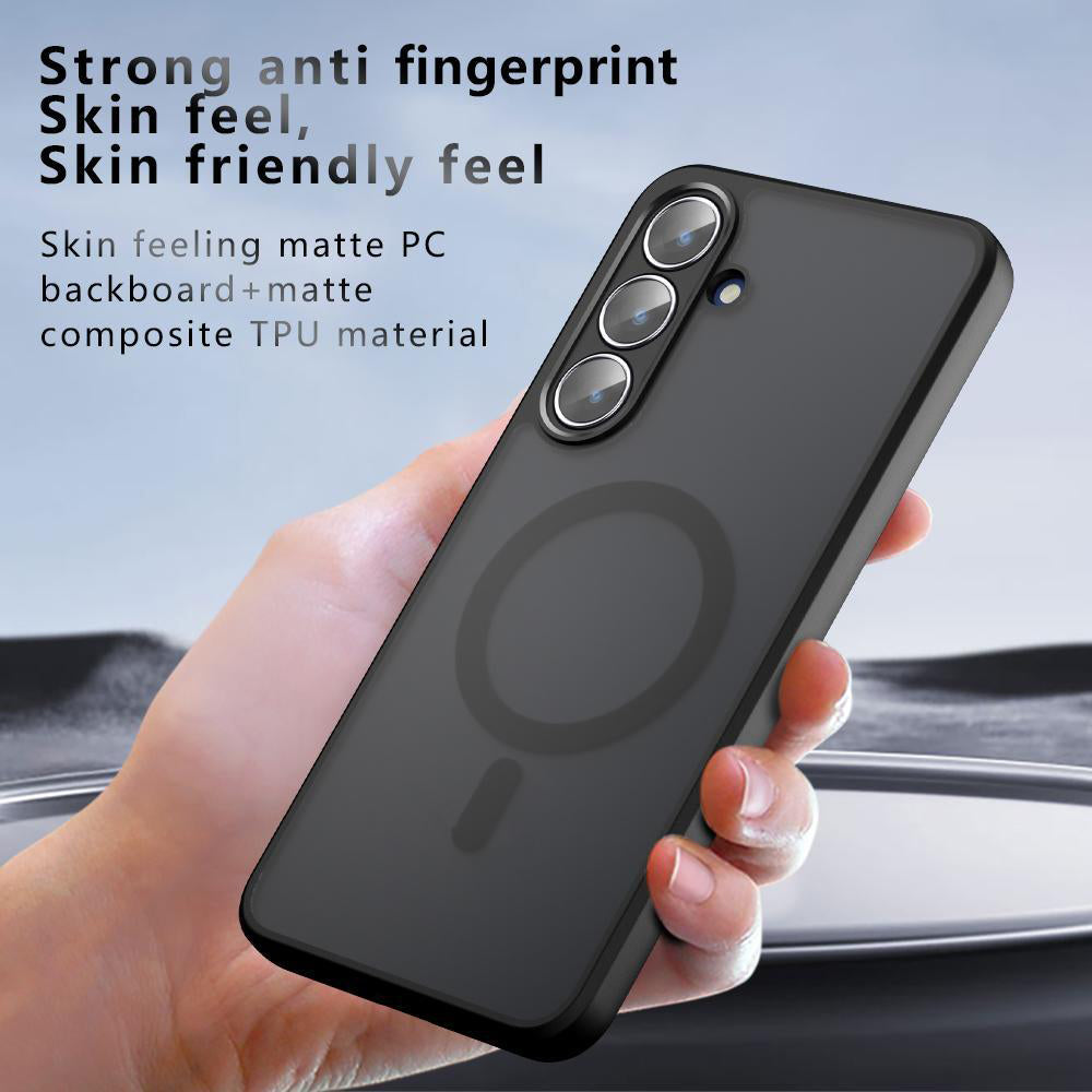 MagSafe Case for Samsung Galaxy S26 Plus S947, Techsuit, PureFrost, Satin Black