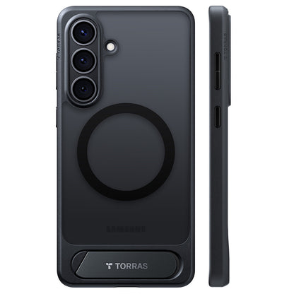 MagSafe Case for Samsung Galaxy S26 Plus S947, Torras, Pstand, Black