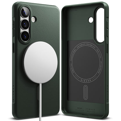 MagSafe-kotelo Samsung Galaxy S26 S942:lle, Ringke, Onyx, Tummanvihreä