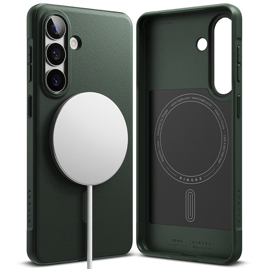 MagSafe-kotelo Samsung Galaxy S26:lle, Ringke, Onyx, Tummanvihreä