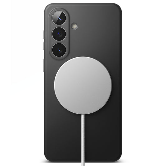 MagSafe-kotelo Samsung Galaxy S26:lle, Ringke, Silikoni, Musta