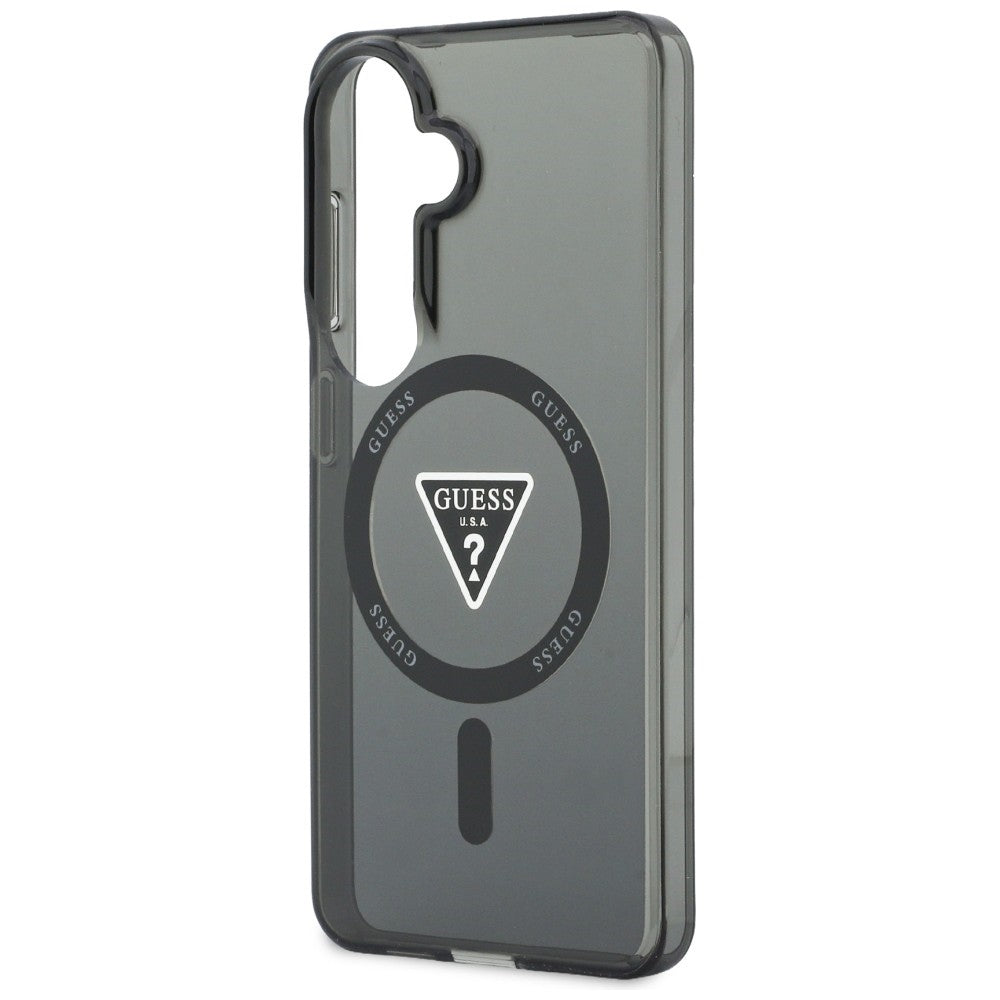 MagSafe-kotelo Samsung Galaxy S26 S942:lle, Guess, IML Gradient Triangle -logo, musta