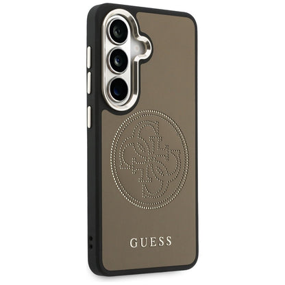 MagSafe-kotelo Samsung Galaxy S26 S942:lle, Guess, Perforated Logo, Ruskea