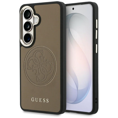 MagSafe-kotelo Samsung Galaxy S26 S942:lle, Guess, Perforated Logo, Ruskea